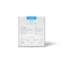 Technetix TN-RLA 21-3-S Coaxkabel Male - Female Haaks 90° 3 M Wit/zilver