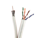 Technetix TN-CAT6C18-20M Cat6 Utp / Coax-18 Gecombineerde Installatiekabel Wit Eca 20 M