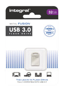 Integral INFD32GBFUS3.0 Usb Stick Usb 3.0 32 Gb Aluminium