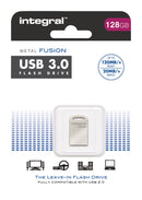 Integral INFD128GBFUS30 Usb Stick Usb 3.0 128 Gb Aluminium
