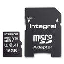 Integral Micro-sdhc V10 100mb/s 16gb