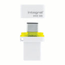 Integral FD256GBFUSDUAL Fusion Dual Usb-c &amp; Usb 3.0 Flash Drive 256 Gb