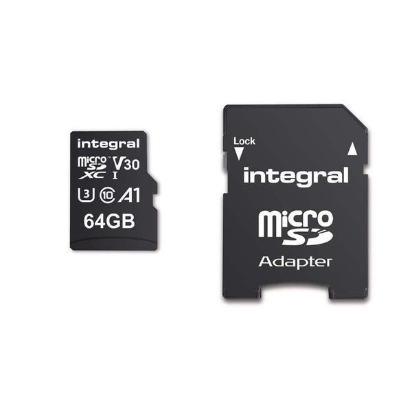 Integral MSDX64G100V30 SDXC Geheugenkaart 64 GB