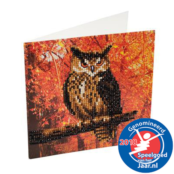 Craft Buddy Crystal Art Diamond Painting Uil 18x18 cm