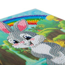 Craft Buddy Crystal Art Diamond Painting Kaart Konijn