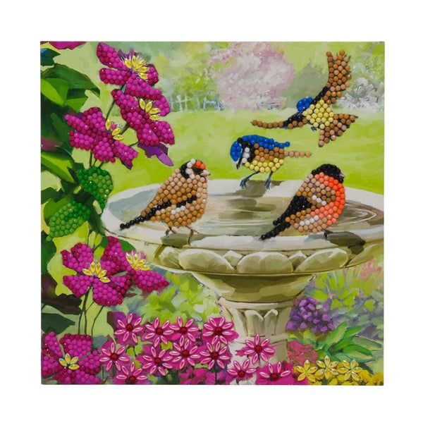 Craft Buddy Crystal Art Diamond Painting Kaart Vogels