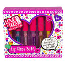 XOXO Love and Hugs Lipgloss Set met Fruitsmaak 7 Stuks