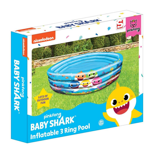 Baby Shark 3-Rings Zwembad 100 cm