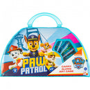 Paw Patrol Draagbare Koffer met Uitgebreide Kleur- Teken- en Verfset
