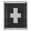 Flexson FLXSAWX4WM1021 Flexson Muurbeugel voor 4 Sonos AMP?s Zwart