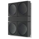 Flexson FLXSAWX4WM1021 Flexson Muurbeugel voor 4 Sonos AMP?s Zwart