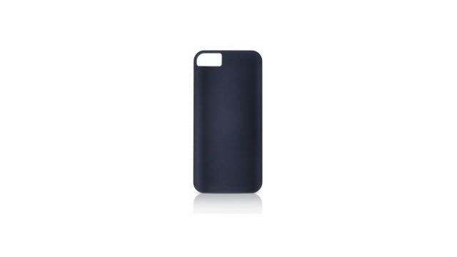 Gear4 Hard Case IC504G Thin Ice Liquid Rubber Zwart voor Apple iPhone 5/5S