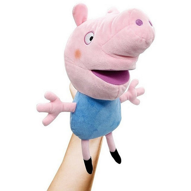 Peppa Pig Knuffel Handpop met Geluid 28 cm Assorti