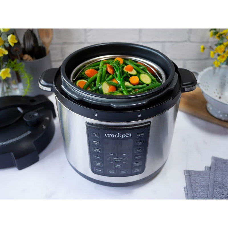 Crock-Pot CR089 Express PLUS 5.7L RVS/Zwart