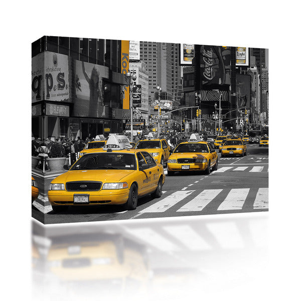 Sound Art Canvas + Bluetooth Speaker Taxi's In New York