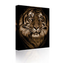 Sound Art Canvas + Bluetooth Speaker Tiger's Face