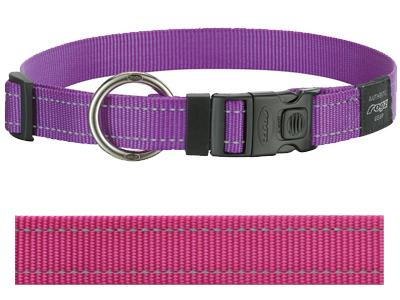 Rogz For Dogs Lumberjack Halsband Roze 25 MMX43-73 CM