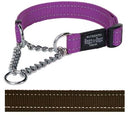 Rogz For Dogs Fanbelt Choker Choco 20 MMX34-56 CM