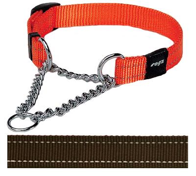 Rogz For Dogs Snake Choker Choco 16 MMX32-44 CM