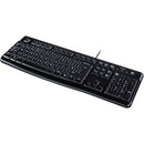 Logitech K120 USB Toetsenbord Duits Zwart