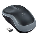 Logitech M185 Draadloze Optische Muis Zwart/Grijs