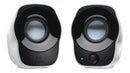 Logitech LGT-Z120 Speakerset 2.0 Bedraad 3.5mm 1.2W Zwart/Wit