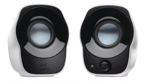 Logitech LGT-Z120 Speakerset 2.0 Bedraad 3.5mm 1.2W Zwart/Wit