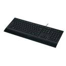 Logitech LGT-K280 Bedraad Keyboard Kantoor Usb Us International Zwart