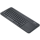 Logitech LGT-K400 Draadloos Keyboard Standaard Usb Us International Zwart