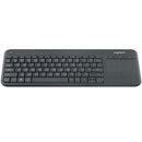 Logitech LGT-K400 Draadloos Keyboard Standaard Usb Us International Zwart