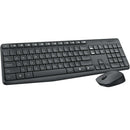 Logitech LGT-MK235 Draadloze Muis En Keyboard Combiverpakking Standaard Usb Us International Zwart