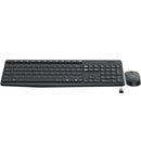Logitech LGT-MK235 Draadloze Muis En Keyboard Combiverpakking Standaard Usb Us International Zwart