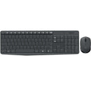 Logitech LGT-MK235 Draadloze Muis En Keyboard Combiverpakking Standaard Usb Us International Zwart