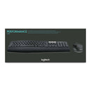 Logitech LGT-MK850 Draadloze Muis En Keyboard Combiverpakking Kantoor Usb Us International Zwart