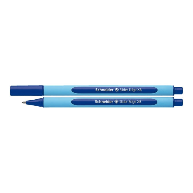 Balpen Schneider Slider Edge blauw extra breed