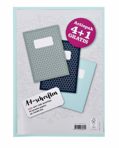 5 Schriften A4 80 blz gelin. 70gr 11117