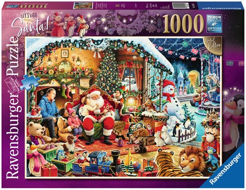 Ravensburg Lets visit Santa puzzel153541