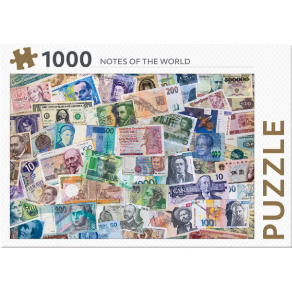 Rebo puzzel 1.000 st. Notes of the world