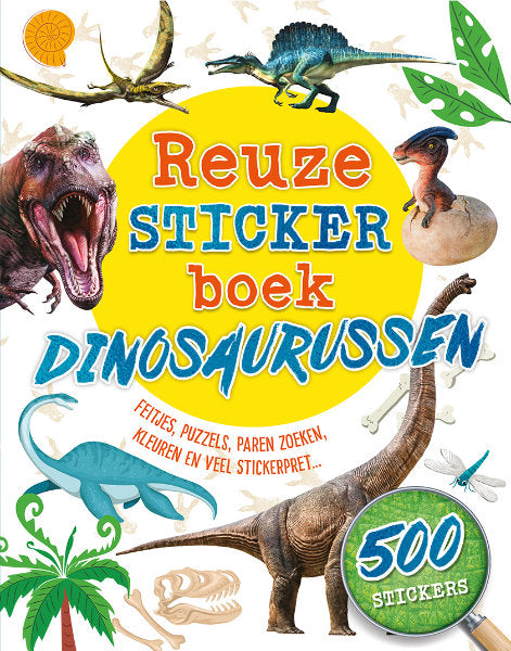 Reuzestickerboek dinosaurussen