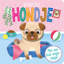 Vingerpopboekje - Knuffel Hondje