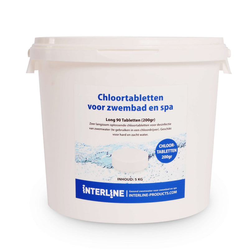 Interline Zwembad Long 90 200 Grams Chloortabletten 5 kg