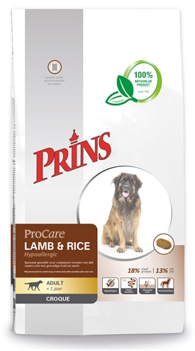Prins Procare Croque Hypo Allergic Lam/rijst 2 KG