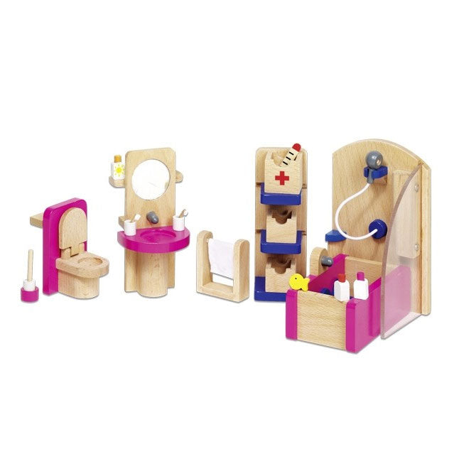 Poppenhuis Meubeltjes  Badkamer