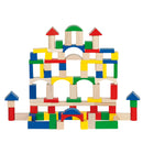 Goki Houten Bouwblokken in Ton - Kleur, 100dlg.