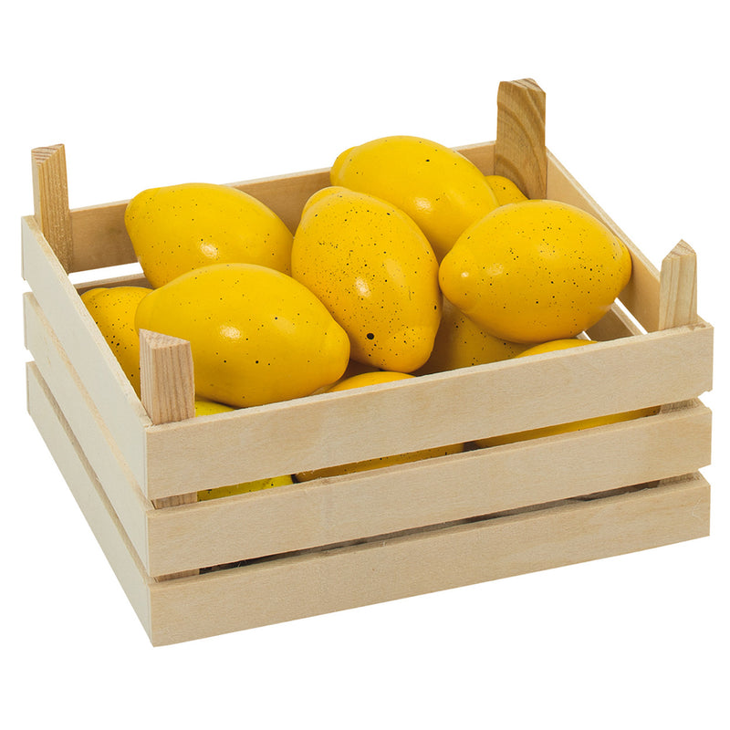 Goki Houten Citroenen in Kist, 10dlg.