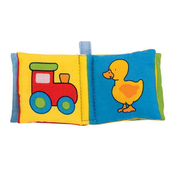 Stoffen Mini Plaatjesboek met Piepgeluidje