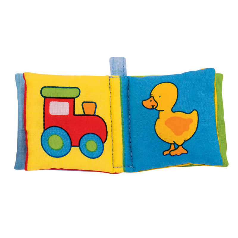 Stoffen Mini Plaatjesboek met Piepgeluidje