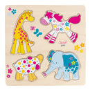 Susibelle Houten Dieren Puzzel, 12st.