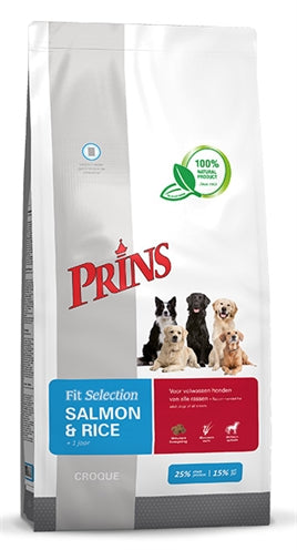 Prins Fit Selection Zalm/rijst 15 KG