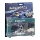 Revell Model Set - Bismarck - Incl. Basiskleuren Verf